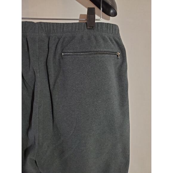 L.L. Bean Mens Fleece Gray Base Layer Pants Size XL Pull On Lounge Ski Casual - Picture 6 of 11